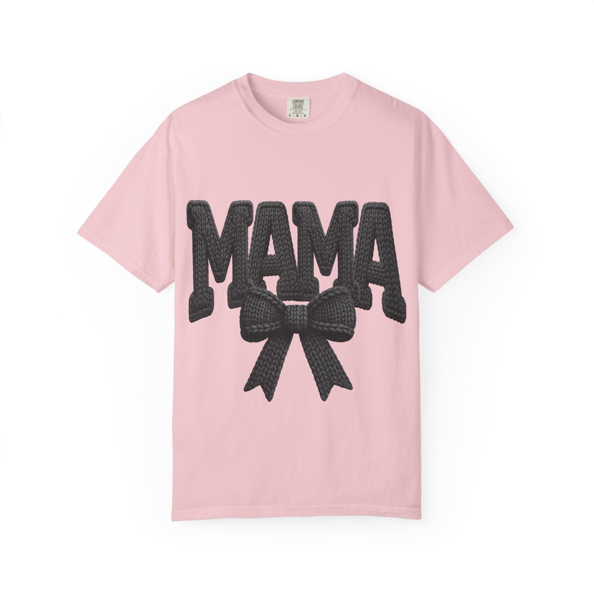 Mama T‑Shirt with Bow Graphic — Cute Retro Mom Tee for Mother&