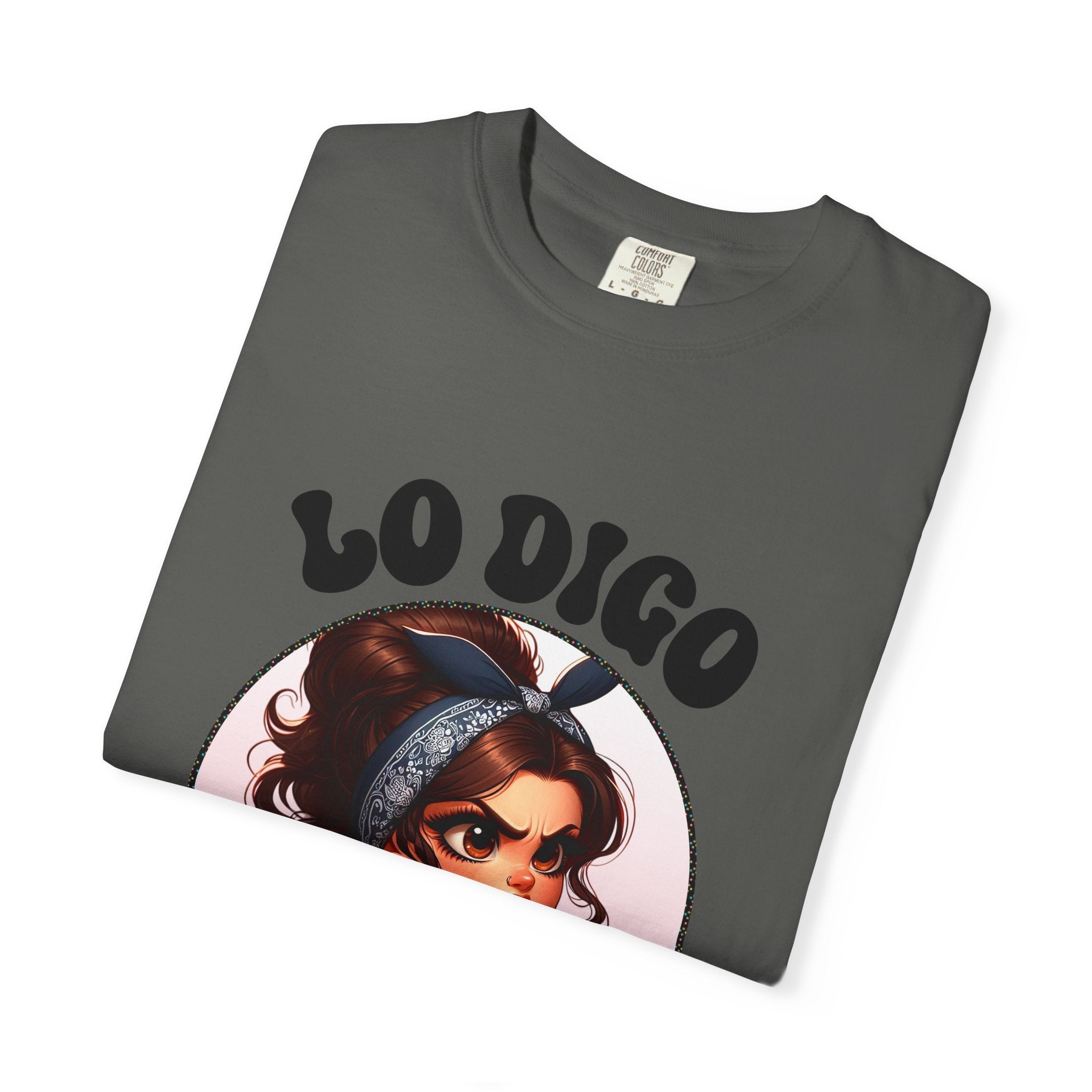 T-Shirt — "Lo Digo Por Tu Bien" Cute Latina Girl Graphic Tee