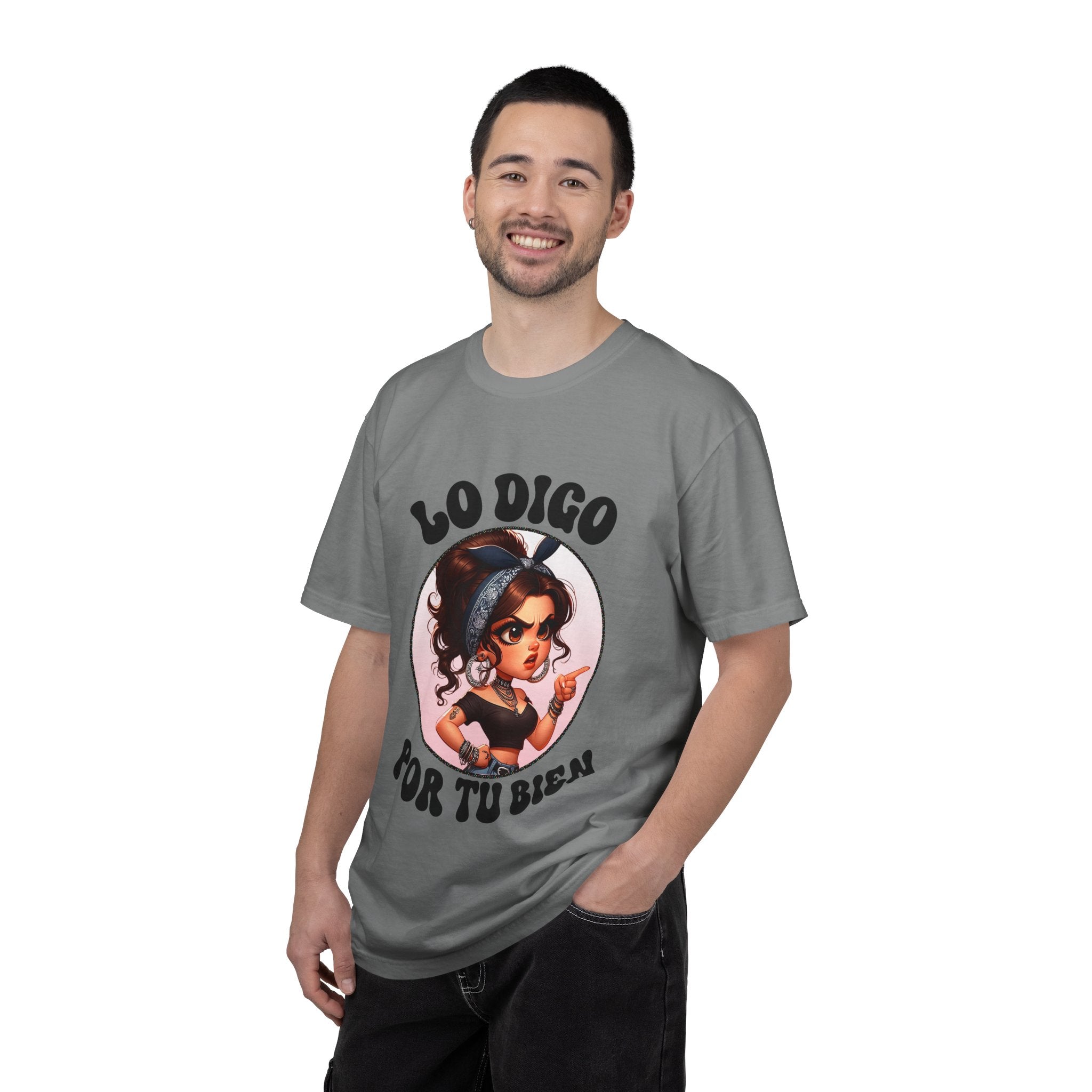 T-Shirt — "Lo Digo Por Tu Bien" Cute Latina Girl Graphic Tee