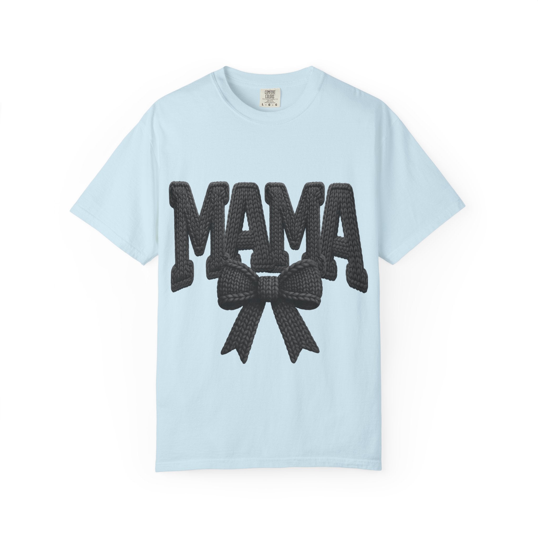 Mama T‑Shirt with Bow Graphic — Cute Retro Mom Tee for Mother&