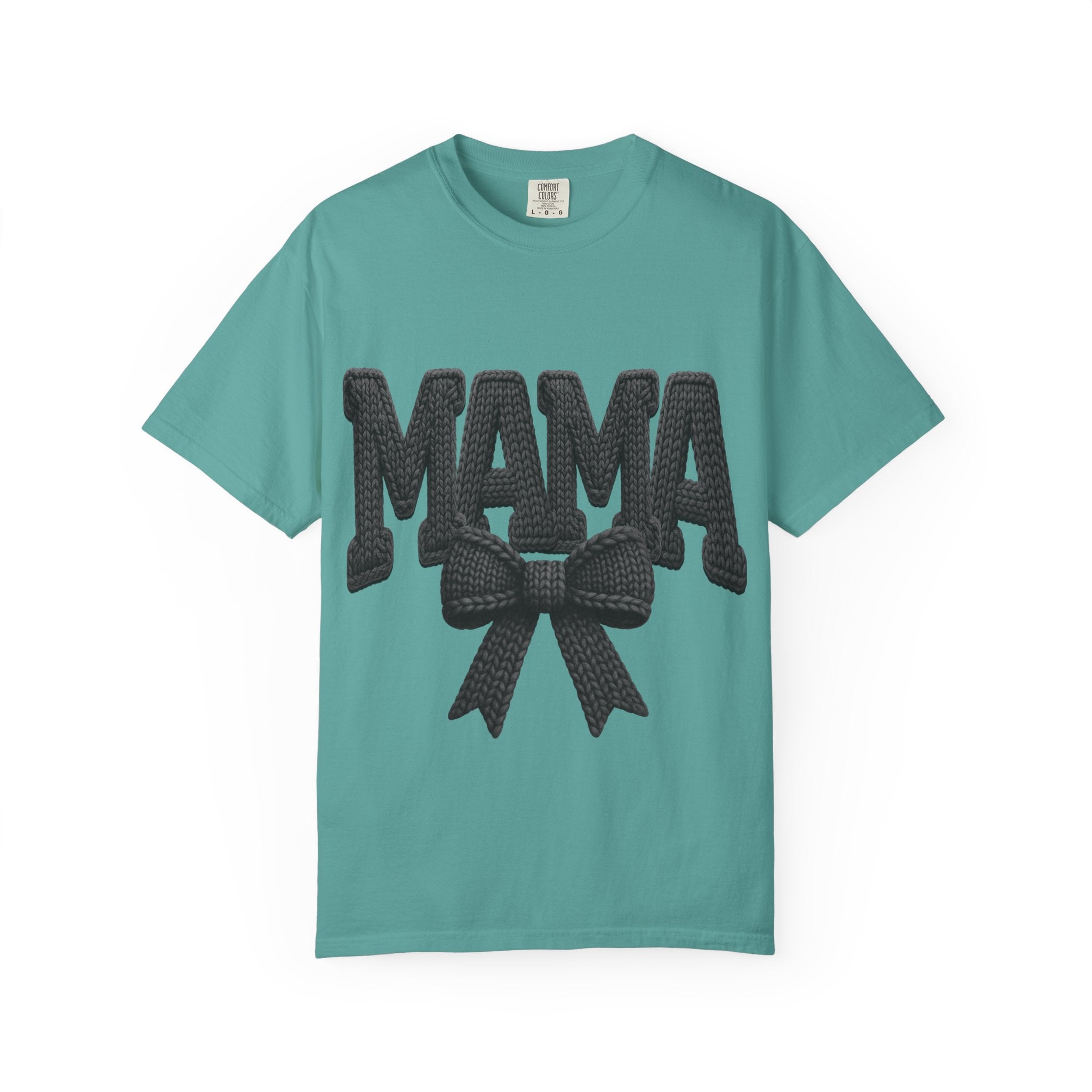 Mama T‑Shirt with Bow Graphic — Cute Retro Mom Tee for Mother&