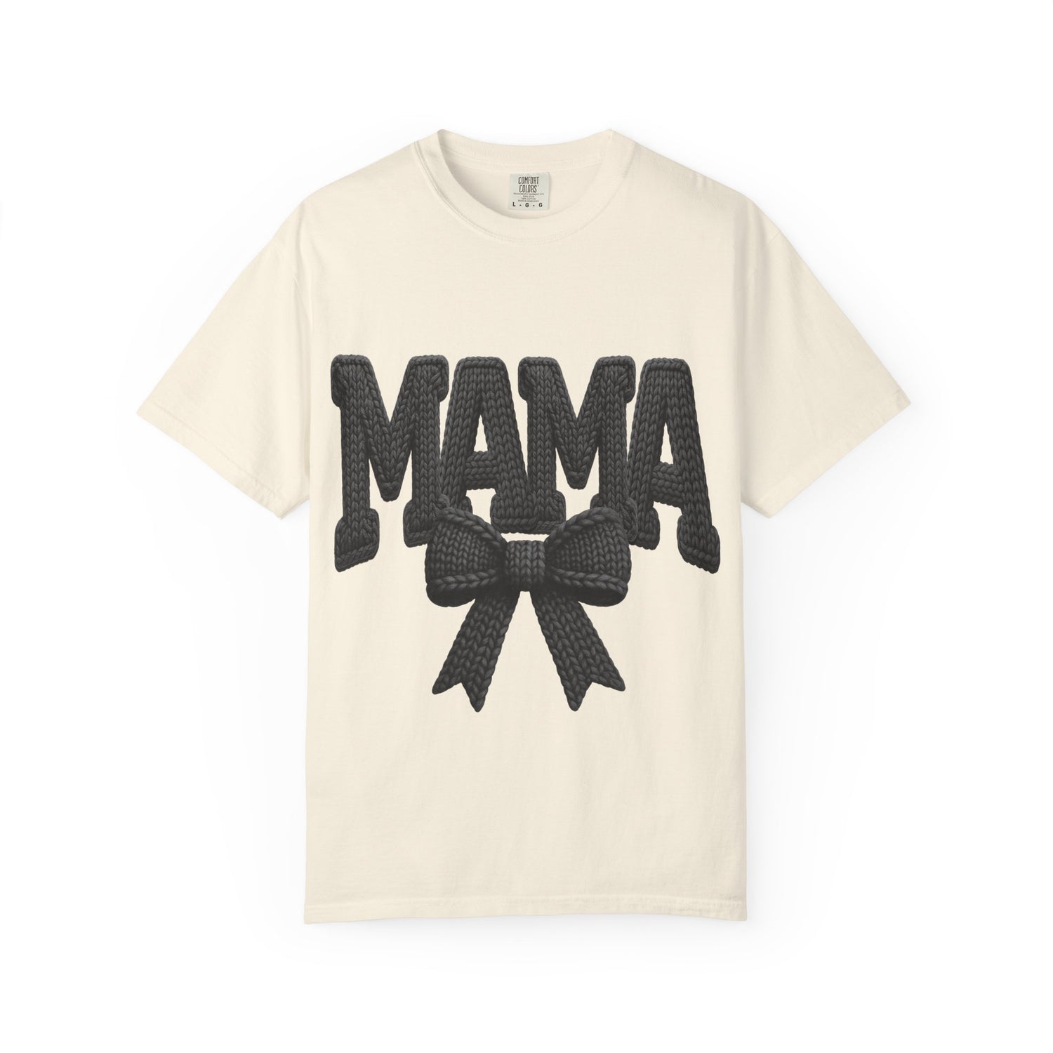 Mama T‑Shirt with Bow Graphic — Cute Retro Mom Tee for Mother&