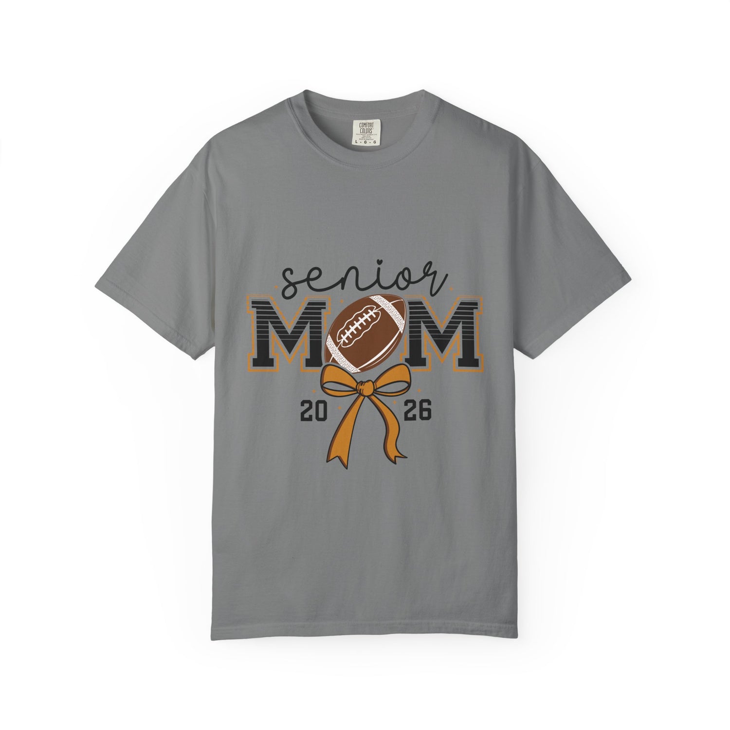 Senior Mom 2026 Football Mom T-Shirt