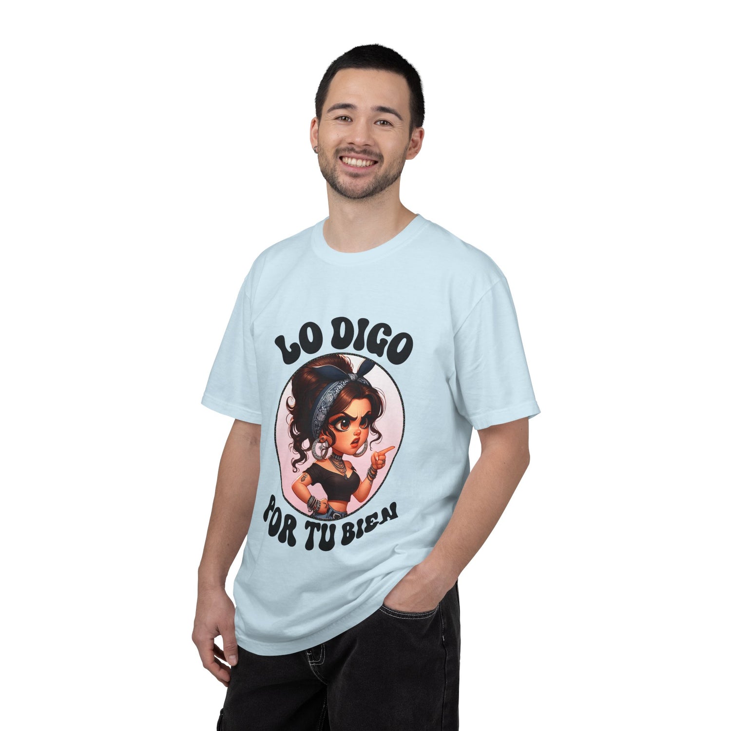 T-Shirt — "Lo Digo Por Tu Bien" Cute Latina Girl Graphic Tee