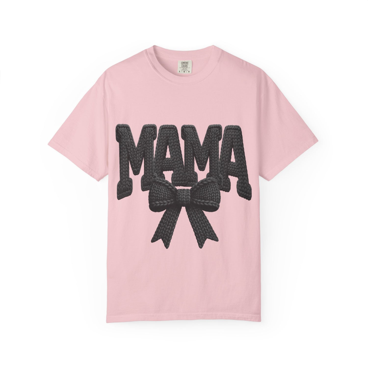 Mama T‑Shirt with Bow Graphic — Cute Retro Mom Tee for Mother&