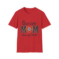 Senior Mom T-Shirt - Class of 2026 Floral Heart