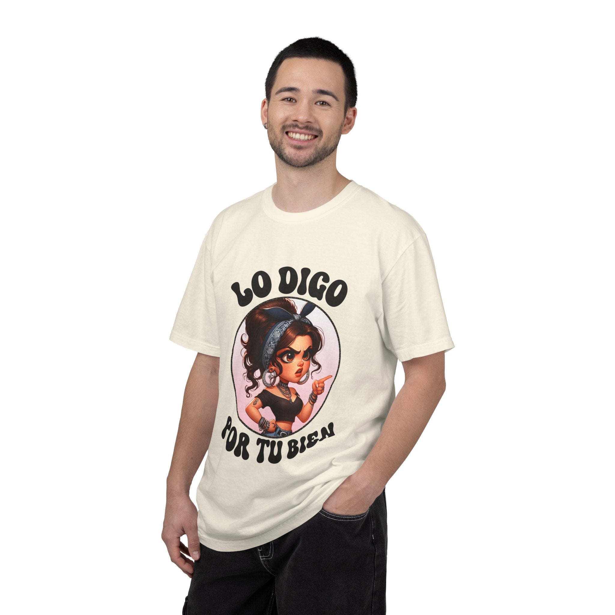 T-Shirt — "Lo Digo Por Tu Bien" Cute Latina Girl Graphic Tee