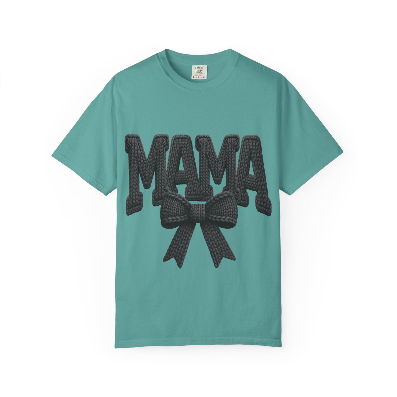 Mama T‑Shirt with Bow Graphic — Cute Retro Mom Tee for Mother&