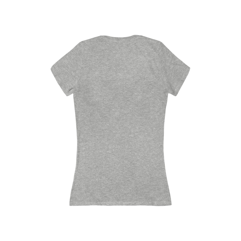 Nana Bow V‑Neck Tee — Cozy Grandma Gift T‑Shirt