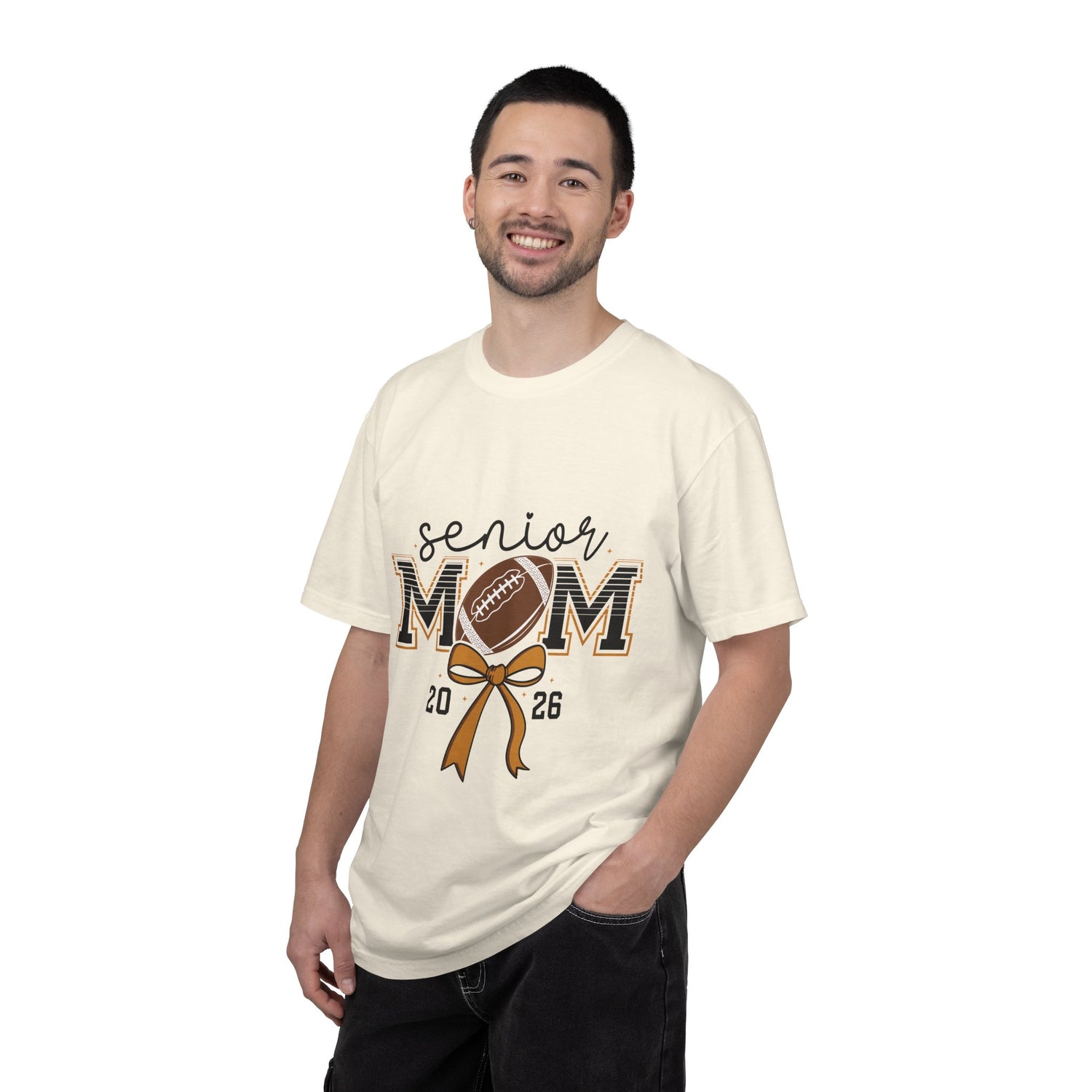 Senior Mom 2026 Football Mom T-Shirt